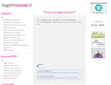 Tablet Screenshot of dagjefriesland.nl